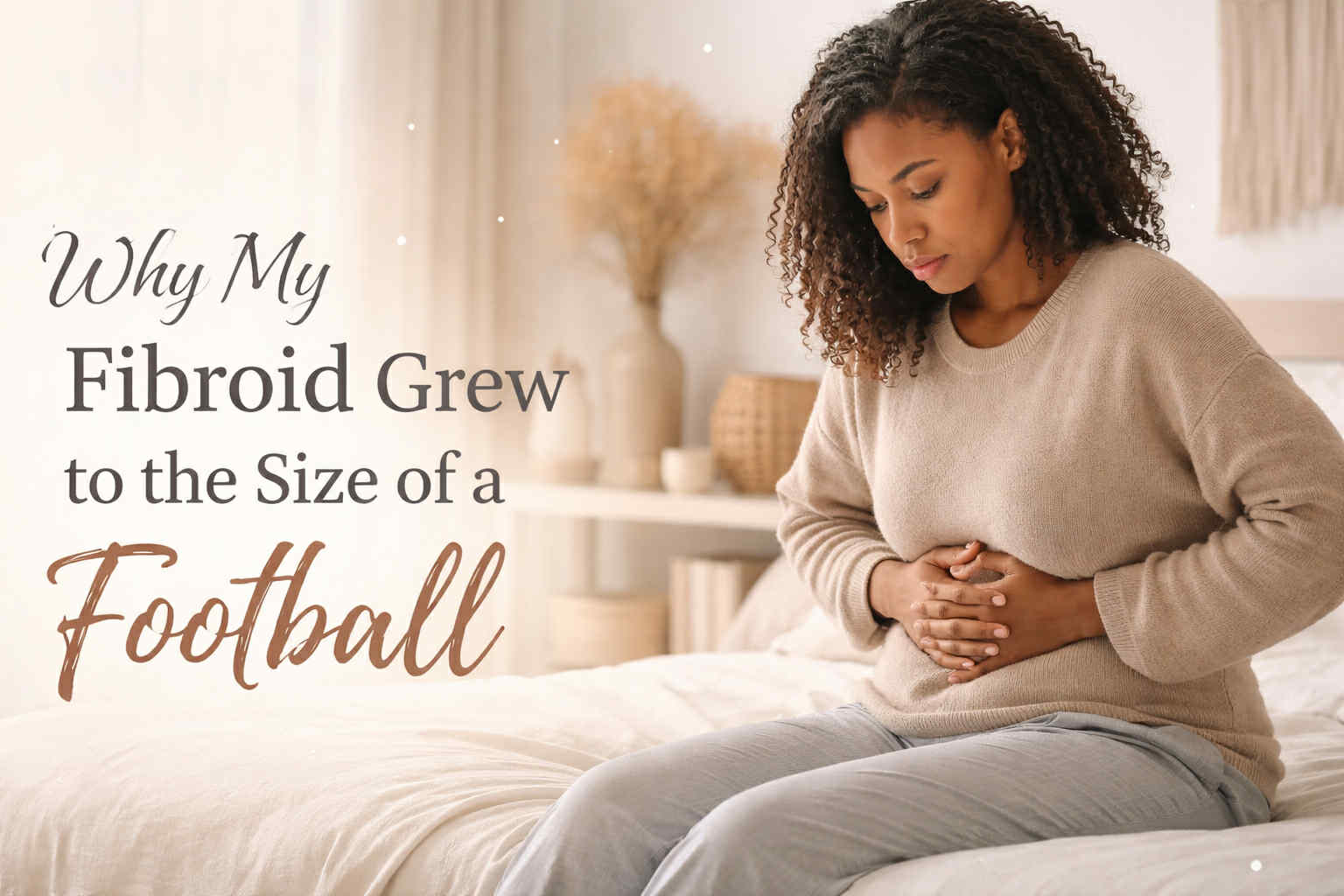 Read more about: Why My Fibroids Grew to the Size of a Football (And the 5 Steps Doctors Never Told Me)