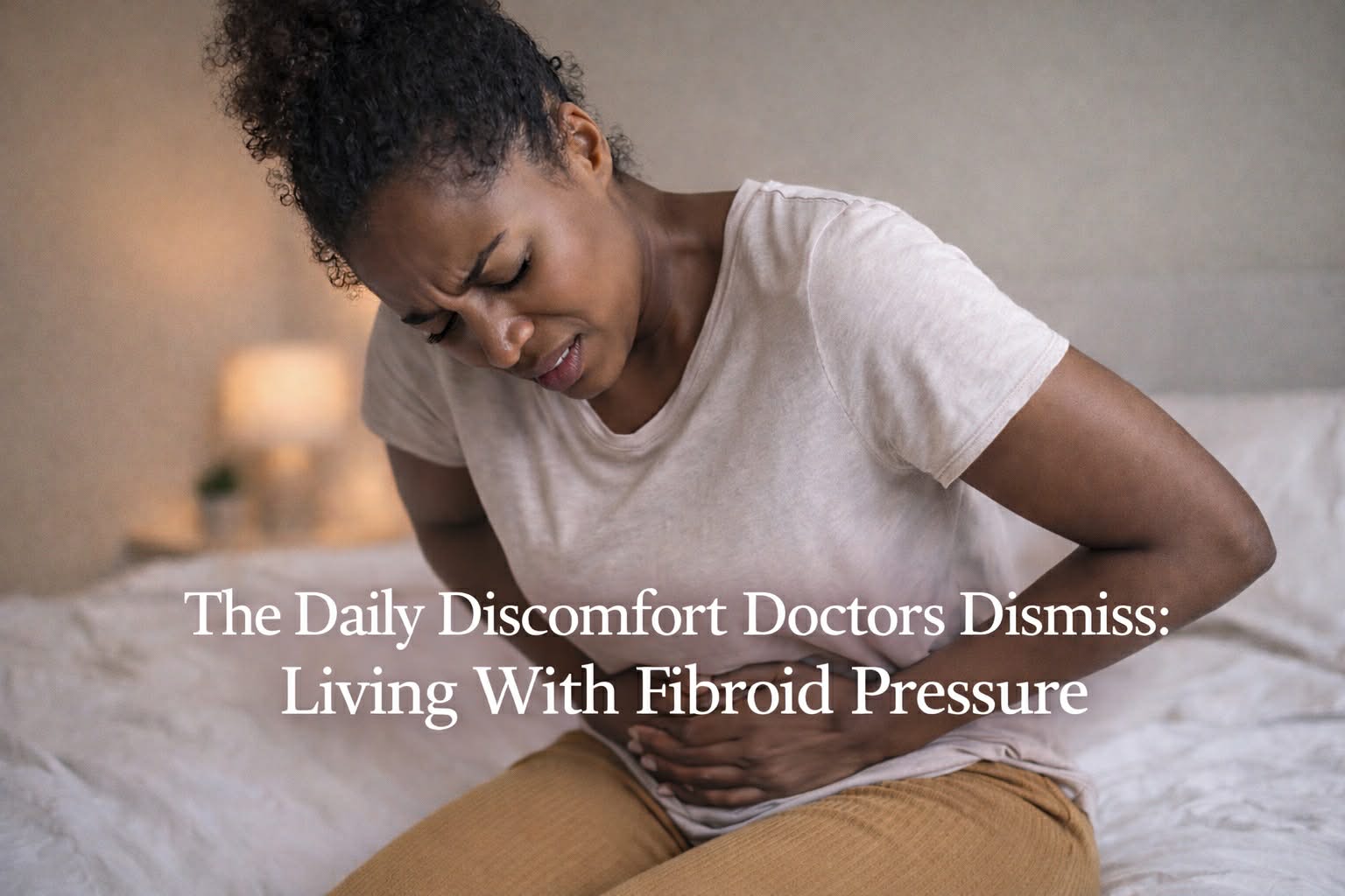 Read more about: "It's Just Discomfort" — What Doctors Don't Understand About Living With Fibroid Pressure