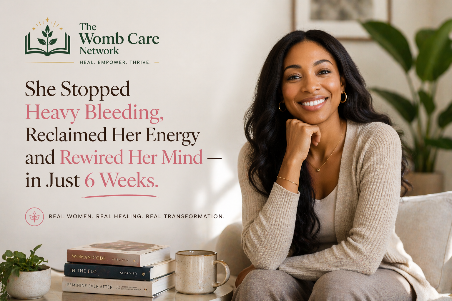 Read more about: She Stopped Heavy Bleeding, Reclaimed Her Energy and Rewired Her Mind — in Just 6 Weeks.