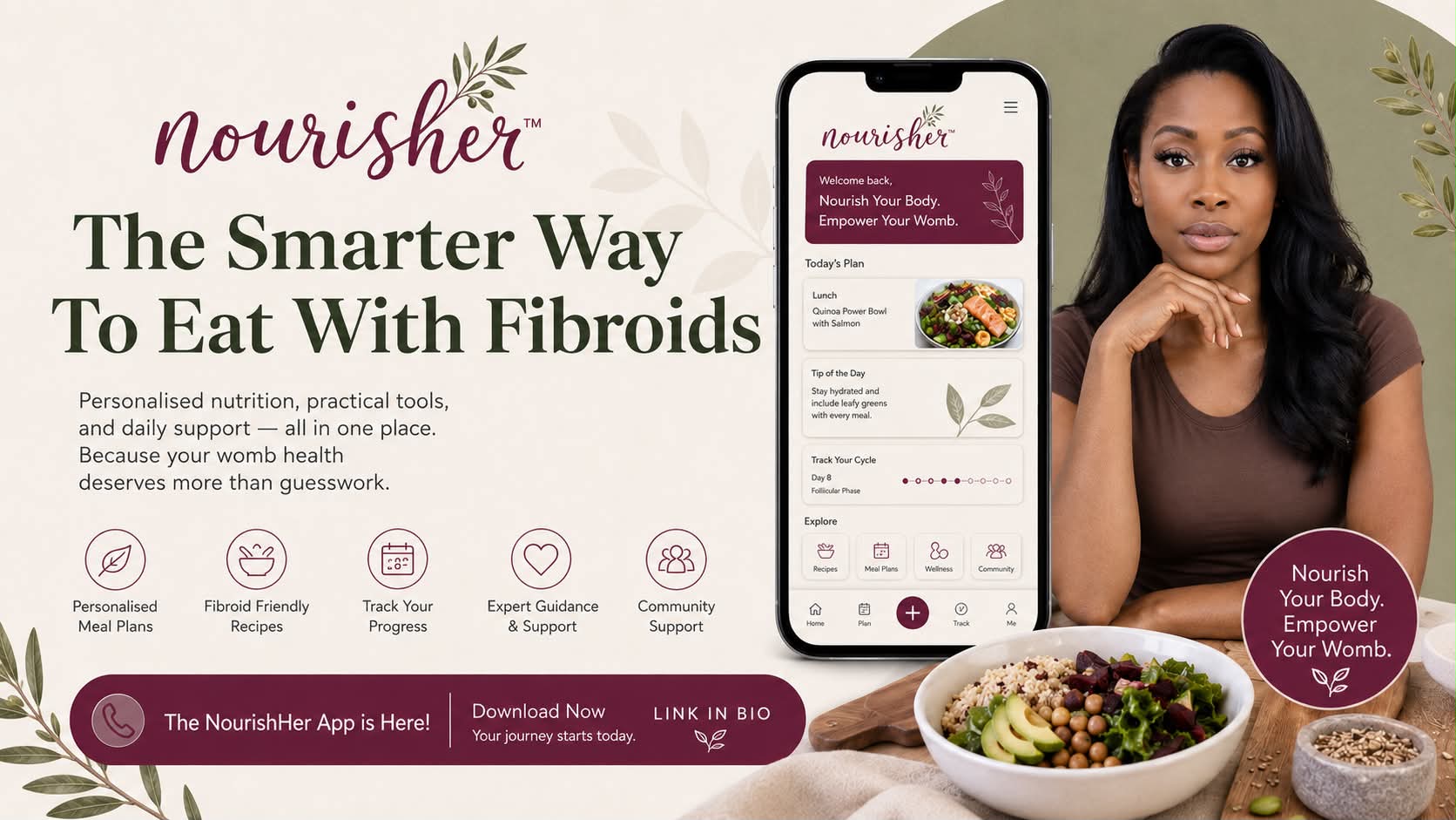 Read more about: The NourishHer App: Why Women With Fibroids Are Finally Ditching The Guesswork For Good
