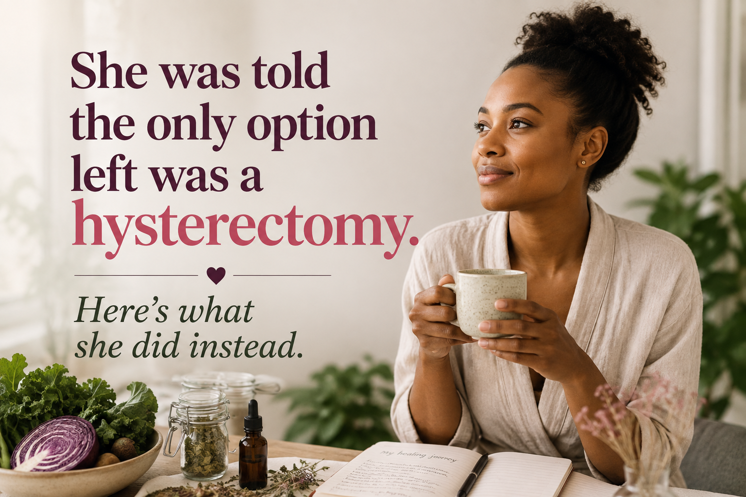 Read more about: She Was Told The Only Option Left Was A Hysterectomy. Here's What She Did Instead